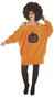 Creaciones Llopis Disfraz Adulto Vestido Calabaza Talla L