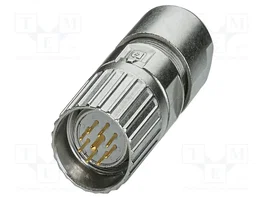 PHOENIX CONTACT Conector M23 PRO Macho de 9 Pines Recto para Soldar