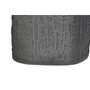 DKD Home Decor Jarrón de Cristal Mate Gris 14x14x31,5 cm