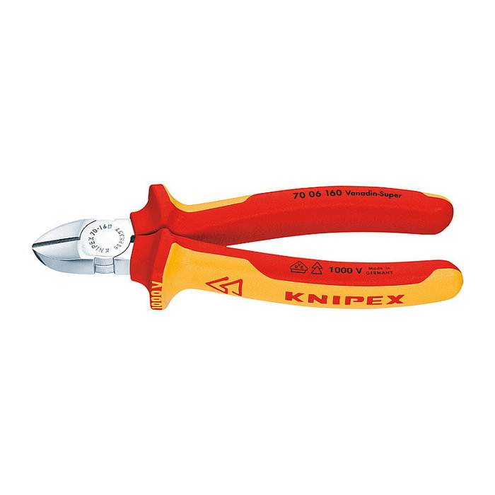 Knipex Alicate de corte diagonal cromado 160 mm
