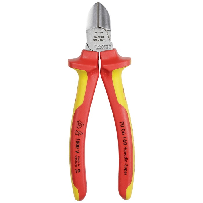 Knipex Alicate de corte diagonal cromado 160 mm