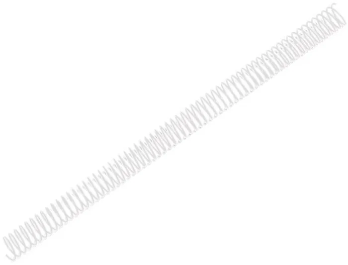 Q-connect Espiral Metálico 64 5:1 Blanco 16mm 1,2mm Caja de 100 Unidades
