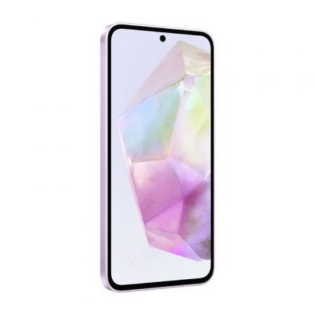 Samsung SM-A356BLVBEUE Galaxy A35 Smartphone 128GB 6GB RAM 5G 6.6" Super AMOLED 120Hz 50MP Cámara 5000mAh Lavanda Samsung SM-A356BLVBEUE Galaxy A35 Smartphone 128GB 6GB RAM 5G 6.6" Super AMOLED 120Hz 50MP Cámara 5000mAh Lavanda