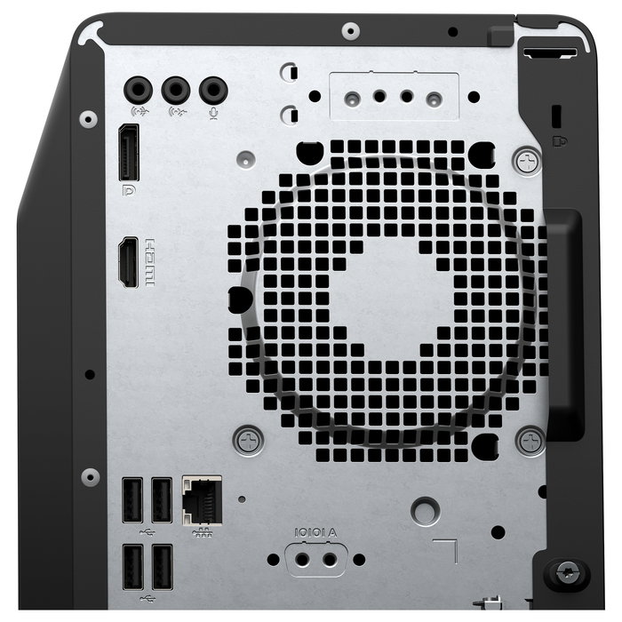 HP OmniDesk AI PC M03-0073ng - Ordenador All-in-One con Intel Core i7, 16GB RAM, 512GB SSD, Windows 11 Home, acabado Dark Wood