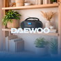 DAEWOO Radio CD/Cassette con Bluetooth, USB y Ecualizador