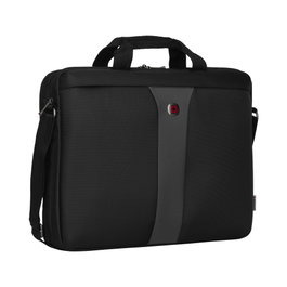 Wenger Legacy Maletín para portátil de 43,2 cm (17 pulgadas) negro/gris