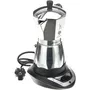 Bialetti Cafetera Eléctrica Italiana Moka Timer 6 Tazas 300 ml Acero Inoxidable