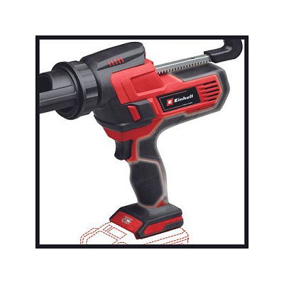 Einhell TE-SG 18/10 Li Solo Pistola de Cartuchos a Batería 18V - Negro y Rojo - 310 ml