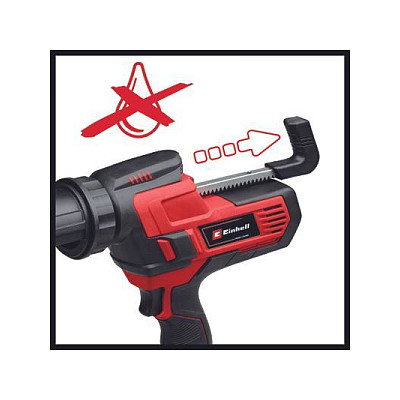 Einhell TE-SG 18/10 Li Solo Pistola de Cartuchos a Batería 18V - Negro y Rojo - 310 ml