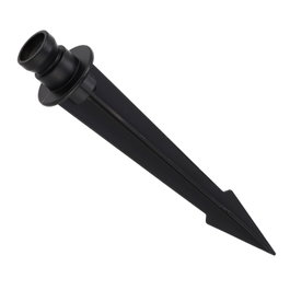 Foco LED con Pincho Jardín 18W 60º IP65 3000K Negro Mate