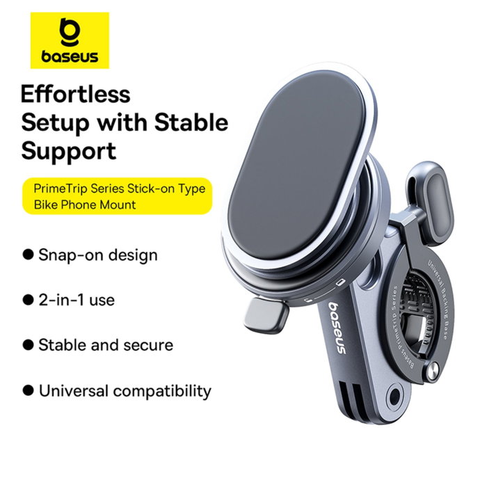 Baseus PrimeTrip Series Soporte magnético para bicicleta Baseus PrimeTrip Series Soporte magnético para bicicleta