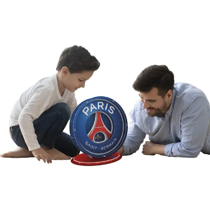 Megableu Rompecabezas 3D Escudo del Paris Saint-Germain - 19 Piezas - Puzzle Para Mayores de 7 Años