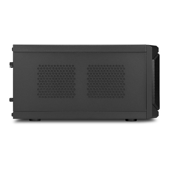 Sharkoon QB One Schwarz Midi/Minitower ITX Mini-ITX Negro USB USB 2.0 USB 3.0