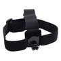 Phoenix Soporte Correa para la Cabeza Ajustable Head Strap para Cámaras GoPro Hero y Deportivas, Nylon, Ideal para Esquí, Surf, Escalada