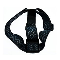 Phoenix Soporte Correa para la Cabeza Ajustable Head Strap para Cámaras GoPro Hero y Deportivas, Nylon, Ideal para Esquí, Surf, Escalada