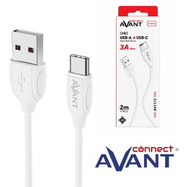 AVANT CONNECT Cable USB A a USB C 3A 2m Carga Rápida