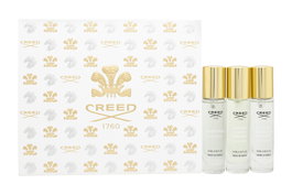 Creed Men Gift Set 10ml Aventus EDP + 10ml Green Irish Tweed EDP + 10ml Silver Mountain Water EDP