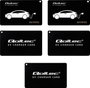 Qoltec Tarjetas de proximidad para estaciones de carga EV, 5 unidades