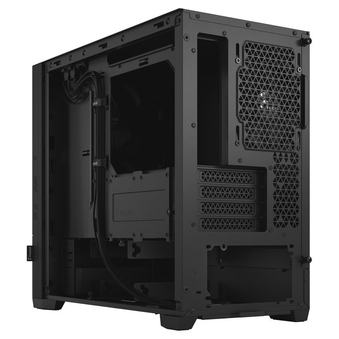 Fractal Design Pop Mini Silent Mini Torre Chasis PC Negro - Torre Mini para Juegos, Silent, formato micro ATX y Mini-ITX Fractal Design Pop Mini Silent Mini Torre Chasis PC Negro - Torre Mini para Juegos, Silent, formato micro ATX y Mini-ITX