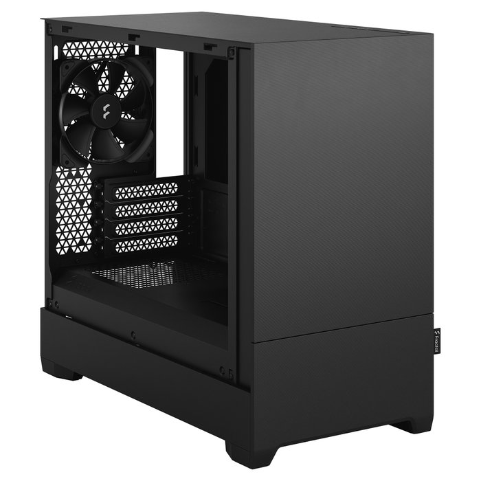 Fractal Design Pop Mini Silent Mini Torre Chasis PC Negro - Torre Mini para Juegos, Silent, formato micro ATX y Mini-ITX Fractal Design Pop Mini Silent Mini Torre Chasis PC Negro - Torre Mini para Juegos, Silent, formato micro ATX y Mini-ITX