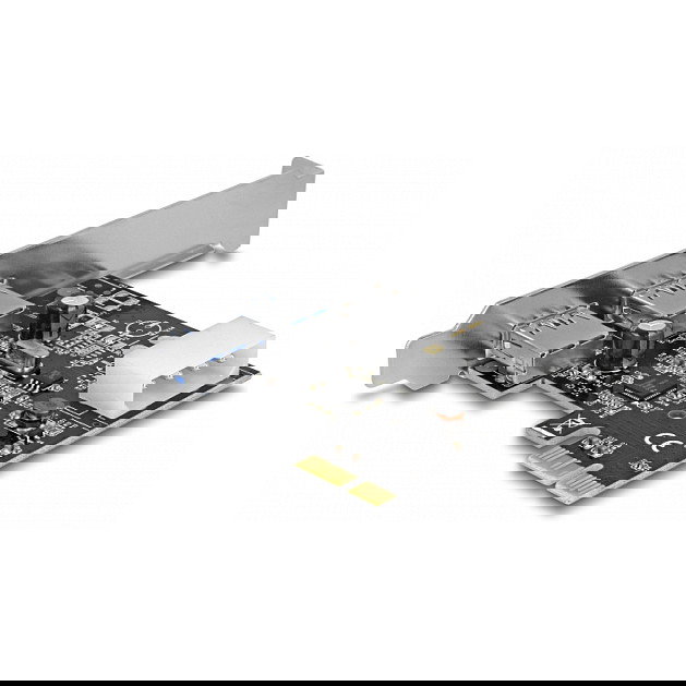 DeLOCK Tarjeta de Expansión PCI-Express USB 3.2 Gen 1, 2 Puertos Internos con Chipset Renesas, Modelo 89243, Compatible con Windows y Linux DeLOCK Tarjeta de Expansión PCI-Express USB 3.2 Gen 1, 2 Puertos Internos con Chipset Renesas, Modelo 89243, Compatible con Windows y Linux