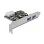 DeLOCK 89243 Tarjeta de expansión PCIe con 2 puertos USB 3.2 Gen 1 Tipo-A