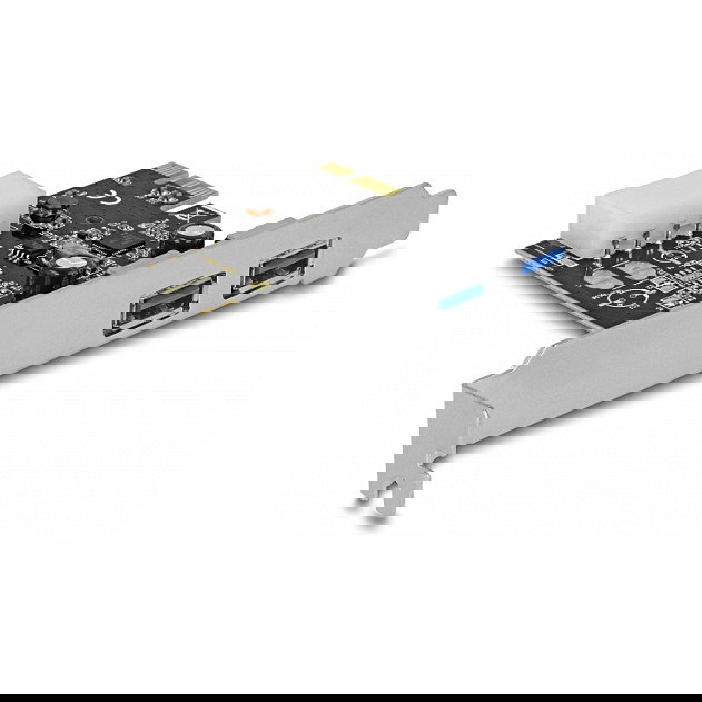 DeLOCK Tarjeta de Expansión PCI-Express USB 3.2 Gen 1, 2 Puertos Internos con Chipset Renesas, Modelo 89243, Compatible con Windows y Linux DeLOCK Tarjeta de Expansión PCI-Express USB 3.2 Gen 1, 2 Puertos Internos con Chipset Renesas, Modelo 89243, Compatible con Windows y Linux