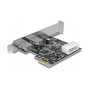 DeLOCK 89243 Tarjeta de expansión PCIe con 2 puertos USB 3.2 Gen 1 Tipo-A
