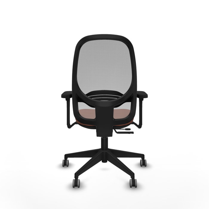 PIQUERAS Y CRESPO Silla de oficina Cilanco con mecanismo Sincro/Traslack Marrón y Gris PIQUERAS Y CRESPO Silla de oficina Cilanco con mecanismo Sincro/Traslack Marrón y Gris