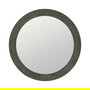 Espejo Redondo Verde Mdf-Tejido 100 X 4 X 100 cm