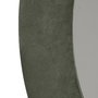 Espejo Redondo Verde Mdf-Tejido 100 X 4 X 100 cm