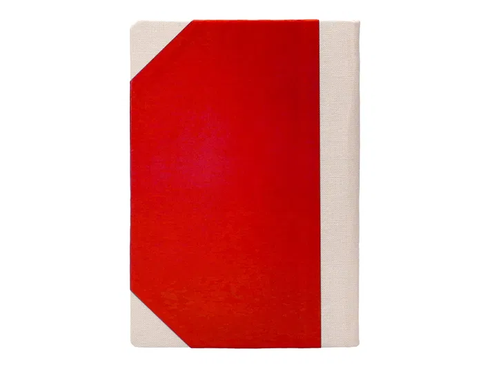 Fernandes Libro Cartone Cosido Din A5+ Liso 50 Hojas 100 Gr Rojo