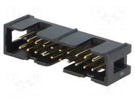 3M Conector IDC Serie 2500 de 20 pines recto