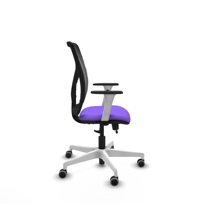PIQUERAS Y CRESPO Silla de oficina Motilla con mecanismo Sincro/Traslack, Lila y Negro PIQUERAS Y CRESPO Silla de oficina Motilla con mecanismo Sincro/Traslack, Lila y Negro