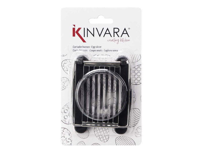 Kinvara Rallador de Huevos Negro 10.3x2.5x8 cm (Set de 24)