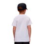 Camiseta de Manga Corta Infantil Jordan Mj Wordmark Emb Crew Blanco S