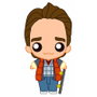 SD Toys Llavero Marty McFly Pokis Regreso al Futuro