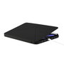 Pipetto Origami No3 Pencil Case para iPad 10.2 (Gen 7-9) Negro