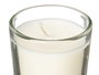 ACORDE Set 6 Velas en Vaso de Vidrio Aroma Algodón Blanco 16x11x6.5 cm (Set de 12)