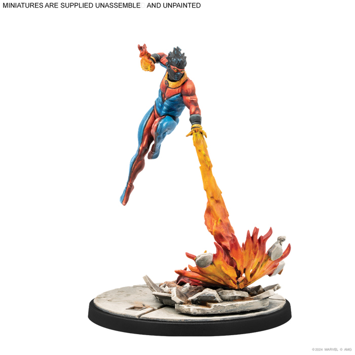 Atomic Mass Games Marvel Crisis Protocol: Sunspot & Warlock Expansion para 2 Jugadores