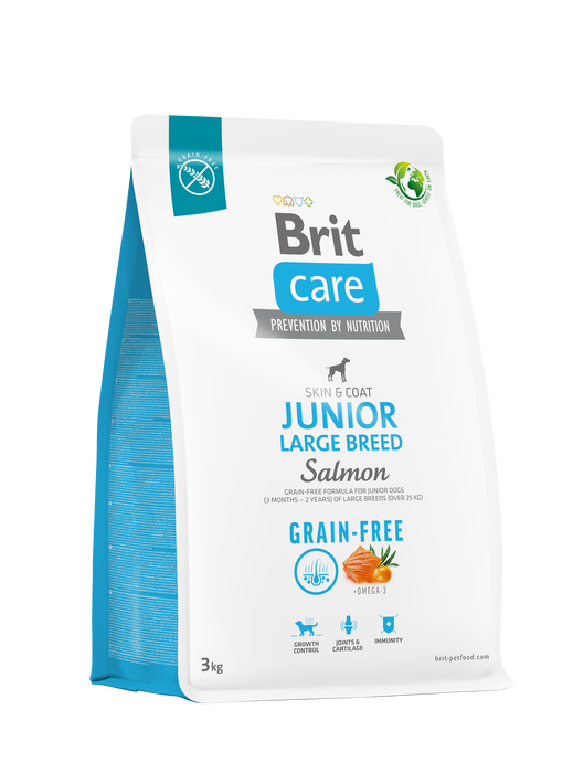 Brit Care Grain Free Junior Large Salmon 12kg