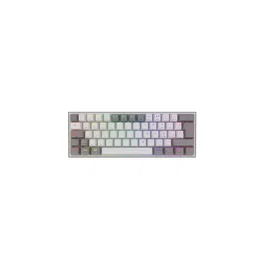 Redragon Fizz Pro Teclado Mecánico Gaming Inalámbrico RGB Español Layout ISO Blanco/Gris - K617 RGB