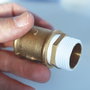 Aqua Control Machón de 1/2" Latón Zincado para Unir Manguitos