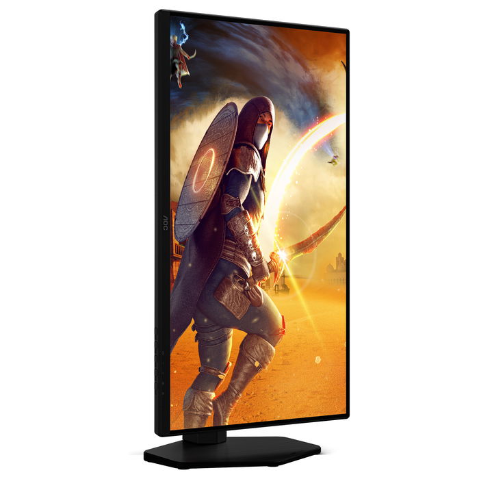 AOC G4 25G4KUR Monitor Gaming de 63.5 cm (25 Pulgadas) Full HD IPS de 420 Hz, 1 ms, DisplayHDR 400, Negro/Rojo