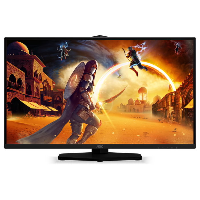 AOC G4 25G4KUR Monitor Gaming de 63.5 cm (25 Pulgadas) Full HD IPS de 420 Hz, 1 ms, DisplayHDR 400, Negro/Rojo