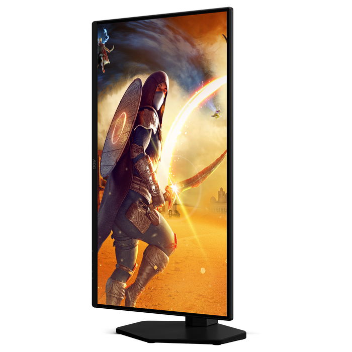 AOC G4 25G4KUR Monitor Gaming de 63.5 cm (25 Pulgadas) Full HD IPS de 420 Hz, 1 ms, DisplayHDR 400, Negro/Rojo