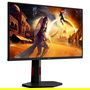 AOC G4 25G4KUR Monitor Gaming de 63.5 cm (25 Pulgadas) Full HD IPS de 420 Hz, 1 ms, DisplayHDR 400, Negro/Rojo