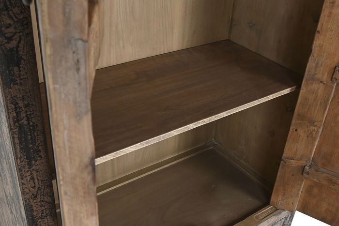 DKD Home Decor Armario Minimal bs1c25 Azul Petróleo 100 x 50 x 200 cm