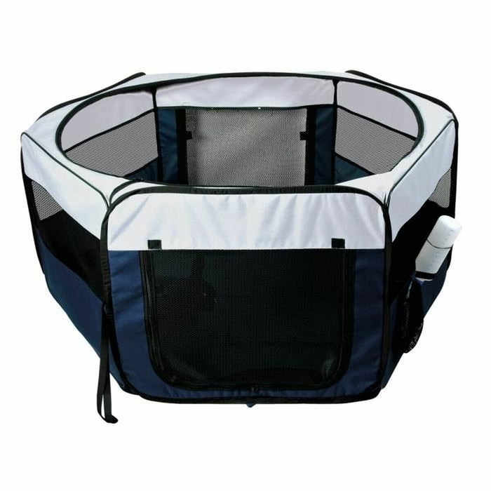 Trixie Corredero para conejos/cachorros ø 130 × 55 cm azul/gris Trixie Corredero para conejos/cachorros ø 130 × 55 cm azul/gris