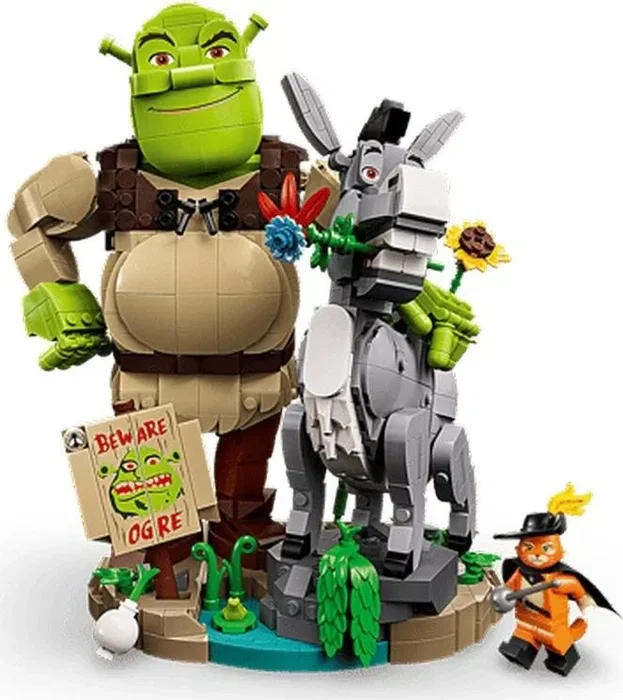 LEGO Shrek, Asno y Gato con Botas 72423